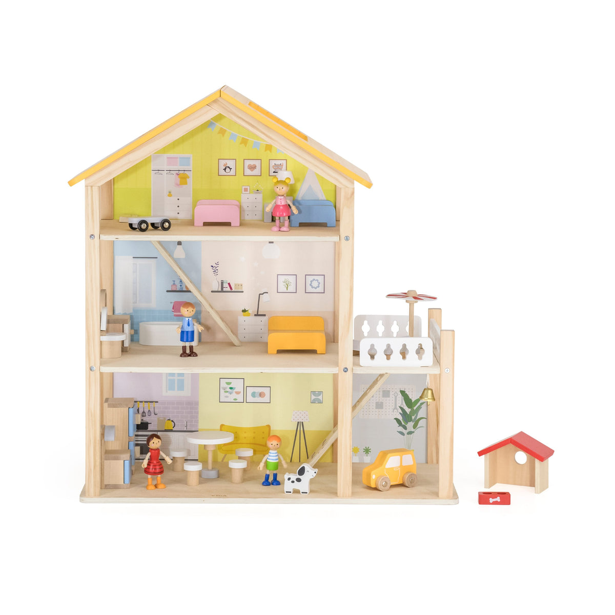 Family Dollhouse Set
