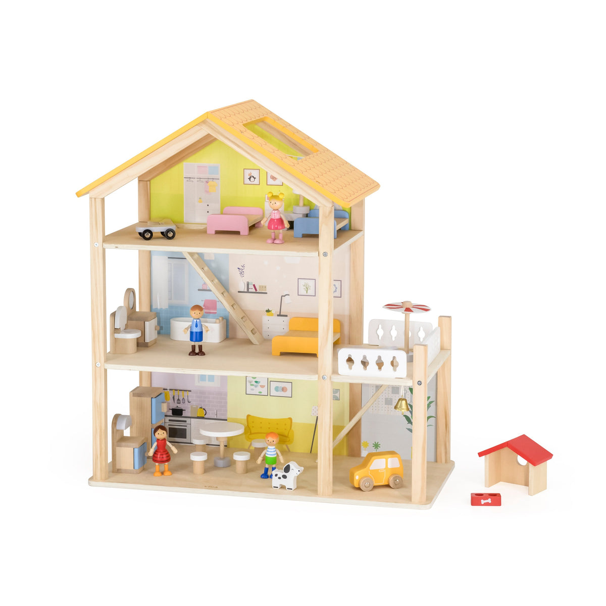 Family Dollhouse Set