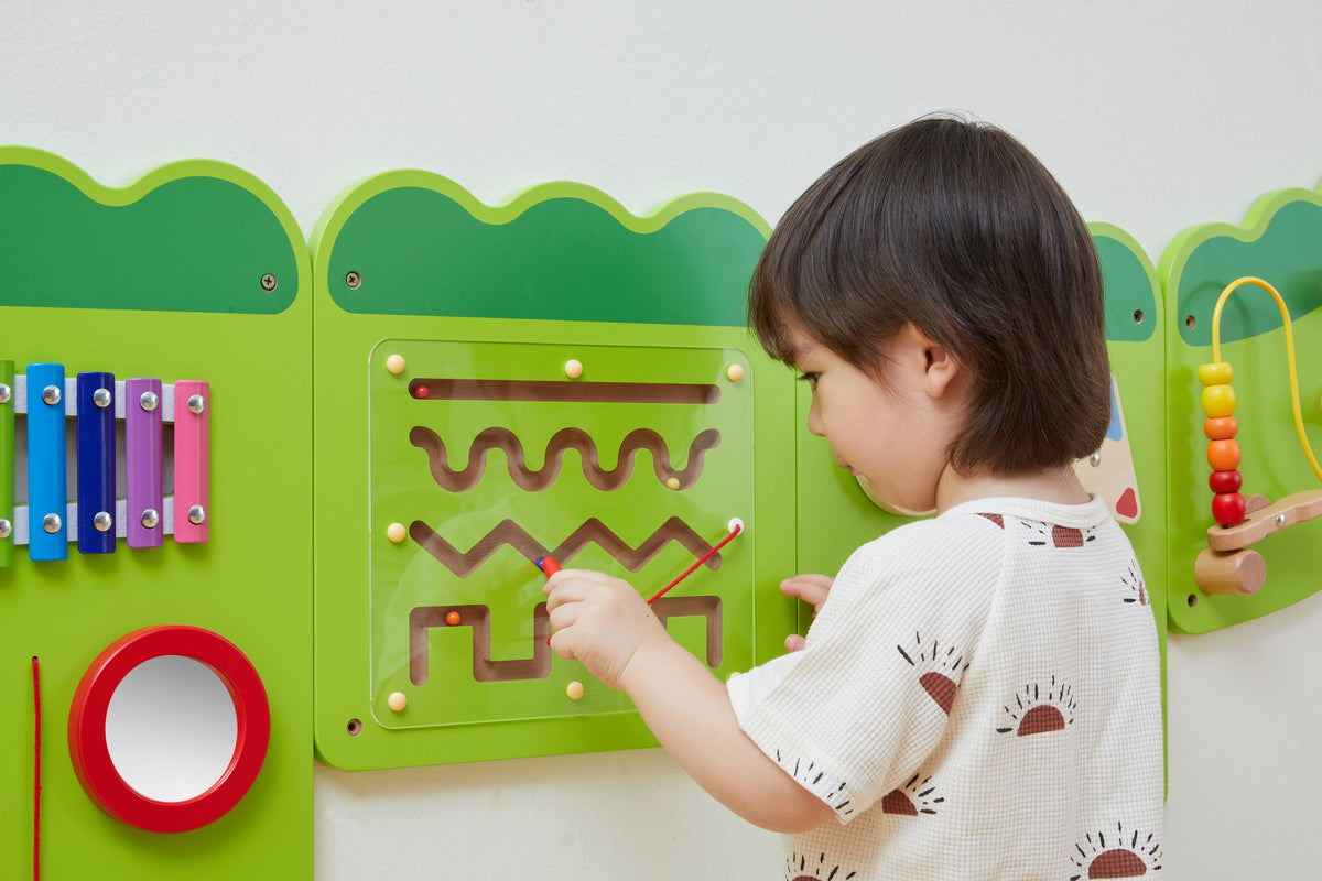 Crocodile Sensory Board