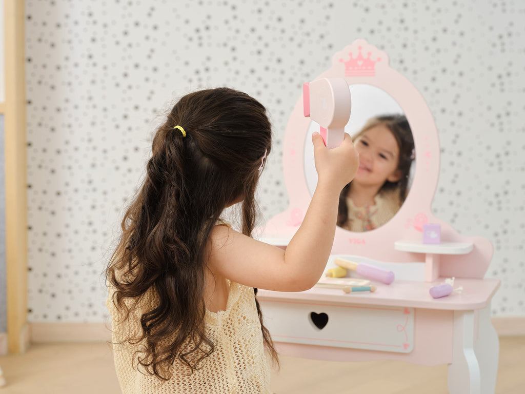 Pink Vanity Set