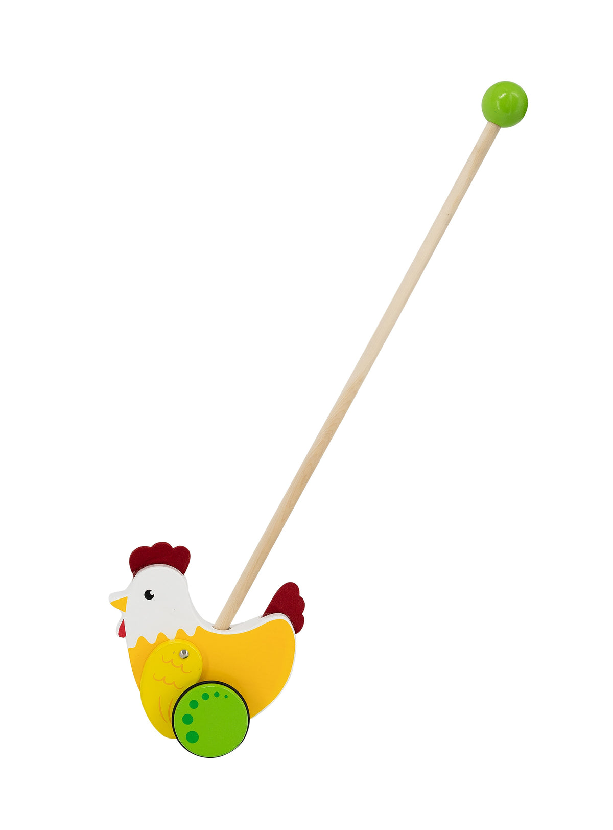 Rooster Push Toy