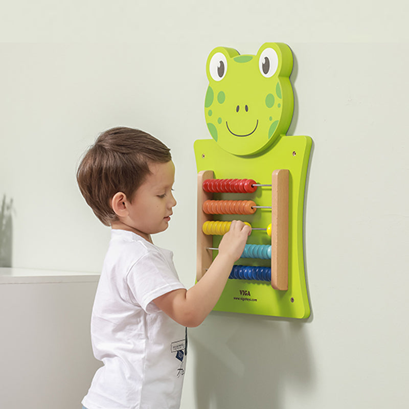 Frog Abacus Activity Board