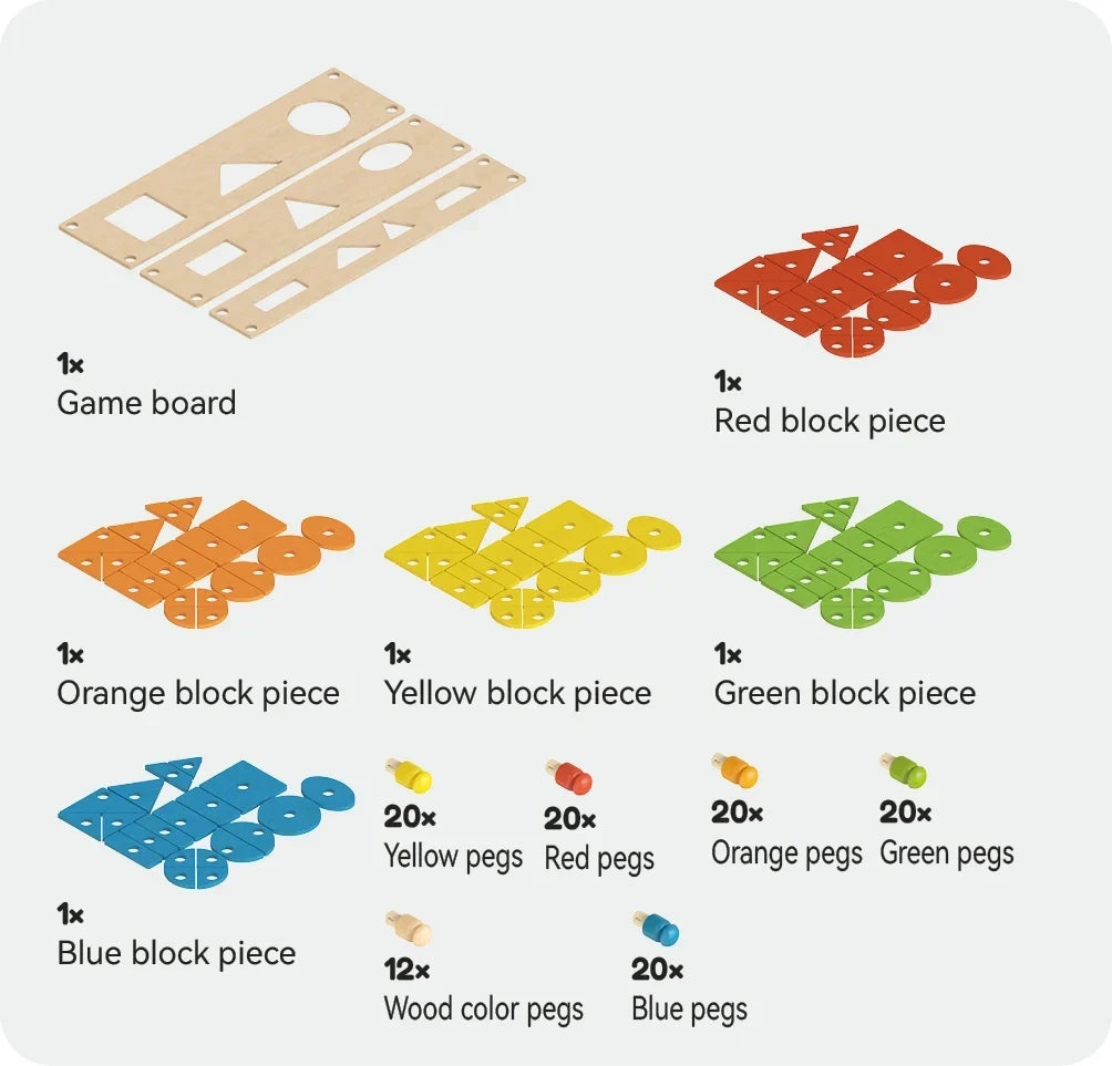 Geometric Shape Matching Board